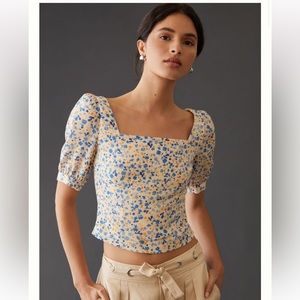 Favorite Daughter Floral Blouse Sz. L NWT